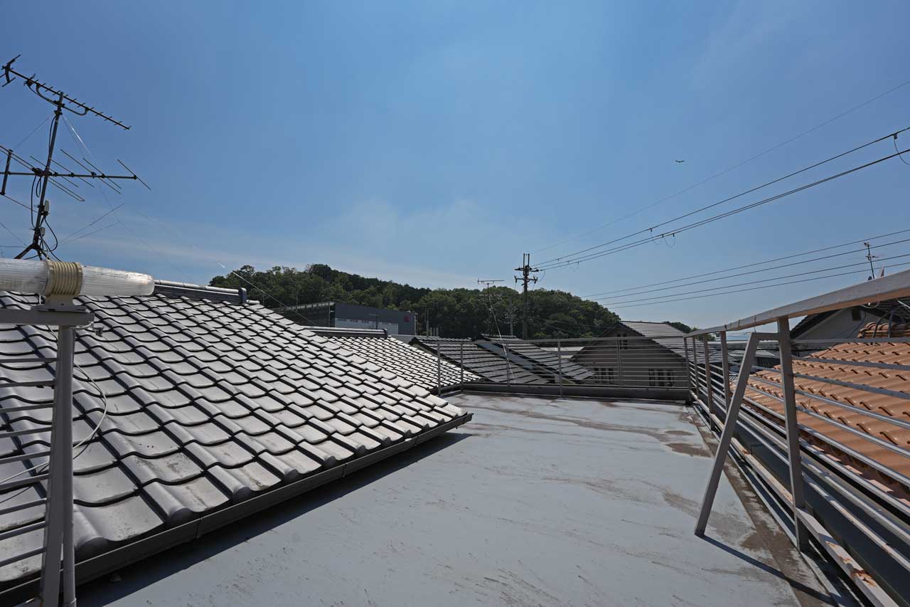 桜井市大字阿部：屋上スペース写真