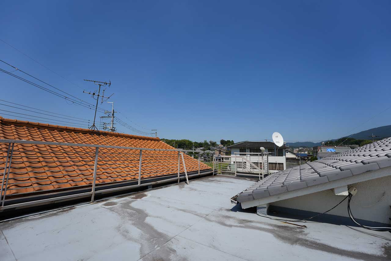桜井市大字阿部：屋上スペース写真