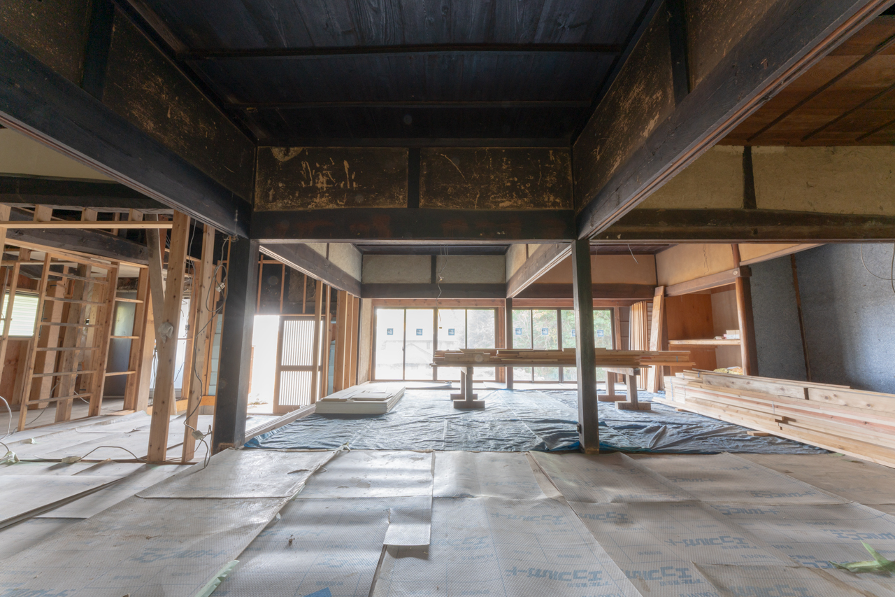 奈良市月ヶ瀬尾山：居室内写真