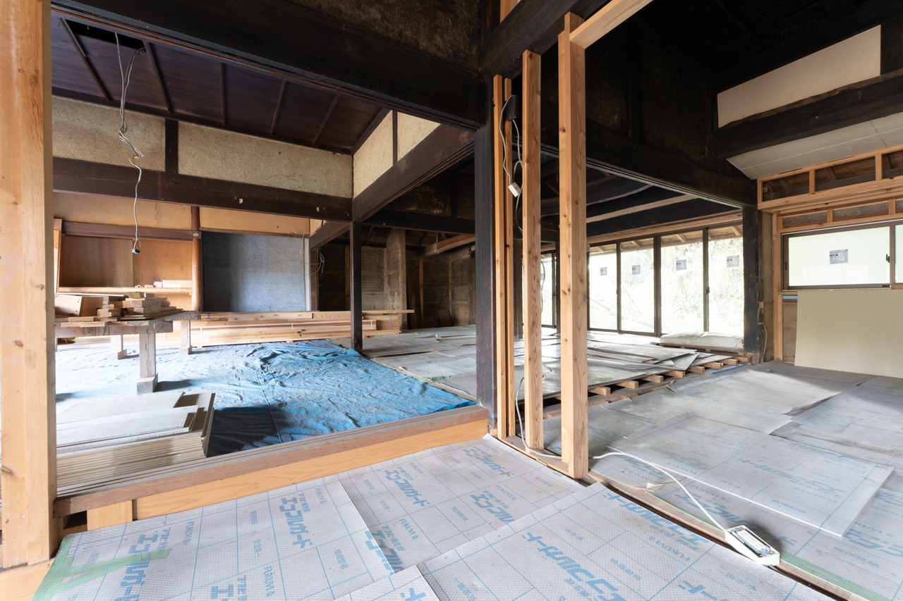 奈良市月ヶ瀬尾山：室内写真