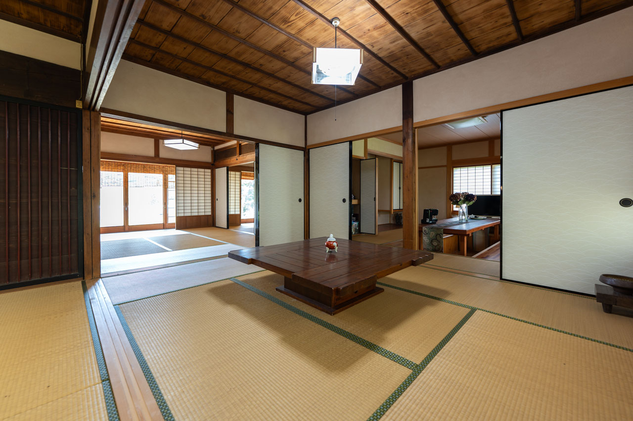 奈良県山辺郡山添村岩屋：和室写真