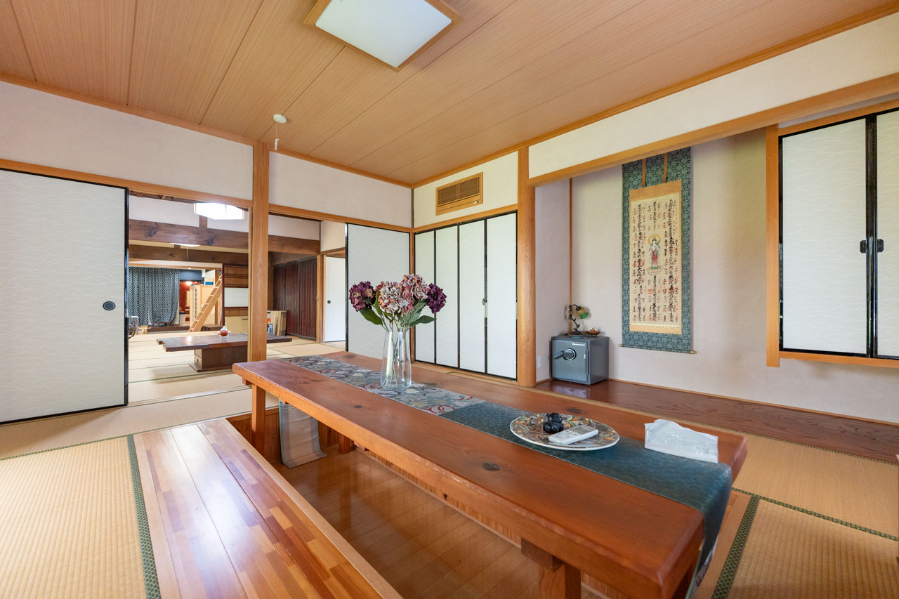 奈良県山辺郡山添村岩屋：和室写真