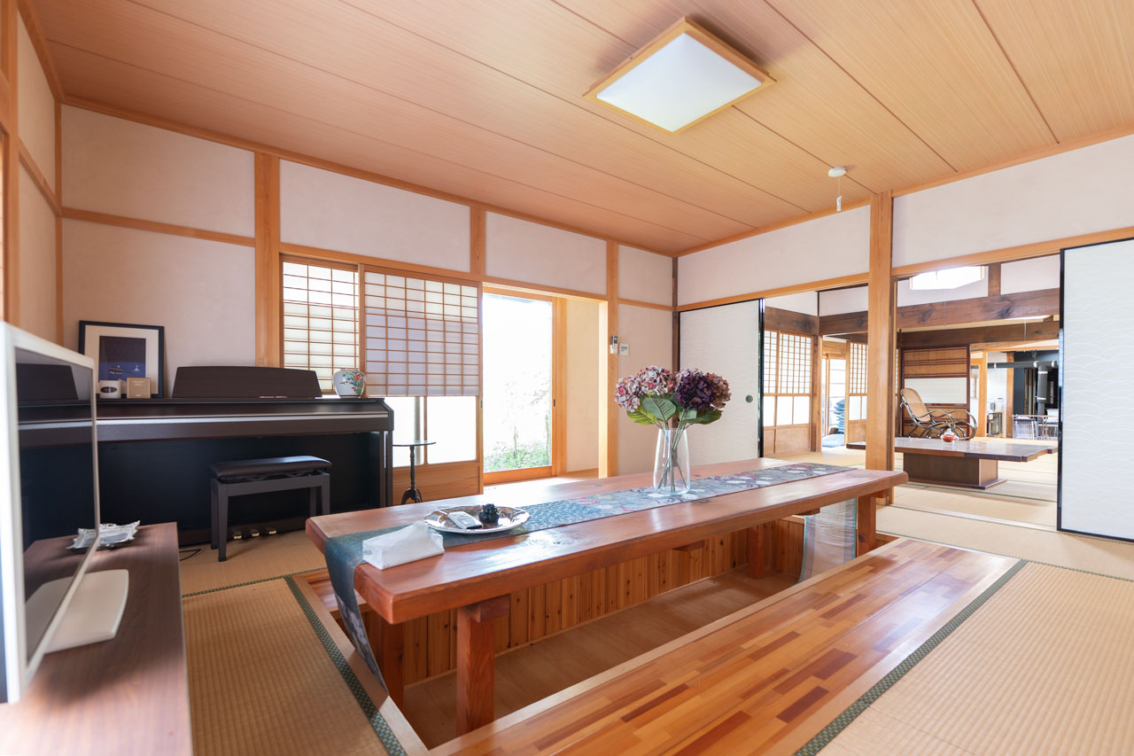 奈良県山辺郡山添村岩屋：和室写真