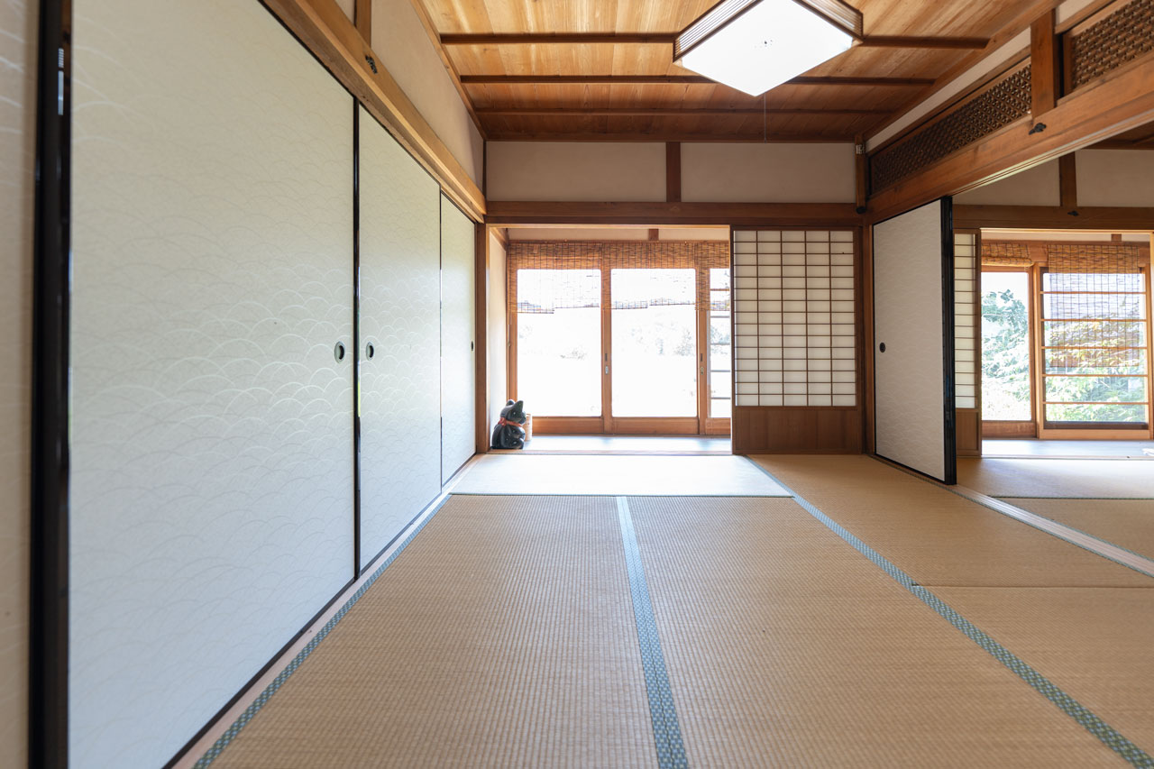 奈良県山辺郡山添村岩屋：和室写真