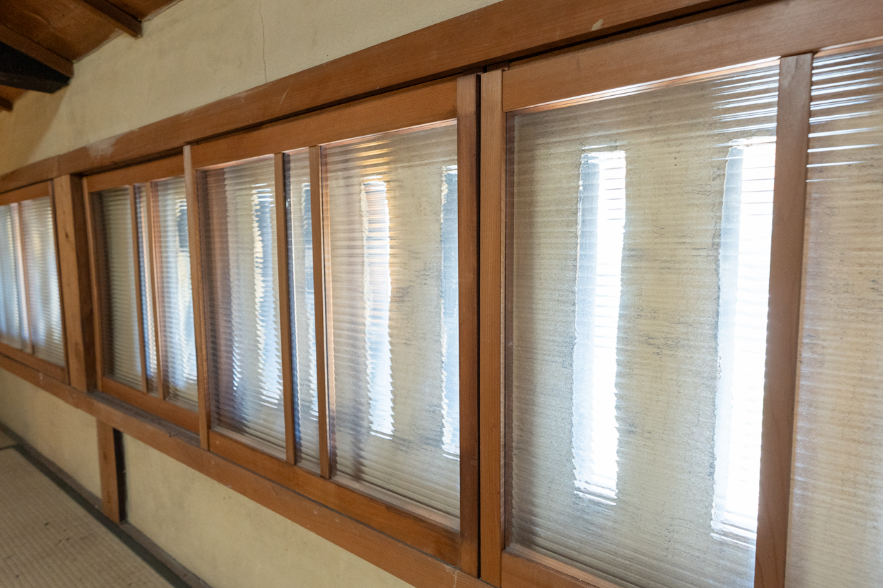 奈良県山辺郡山添村岩屋：虫小窓の内窓