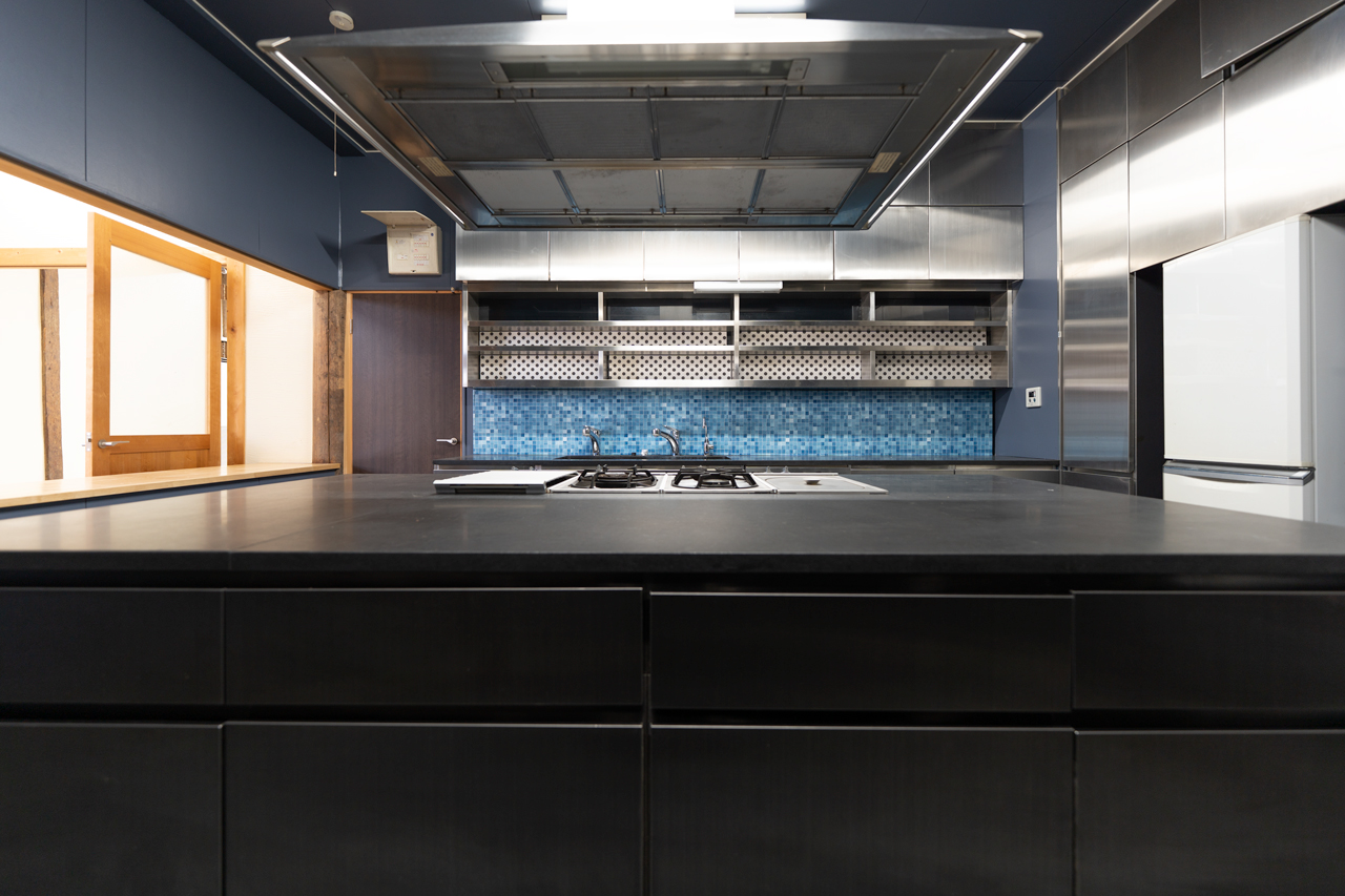 奈良県山辺郡山添村岩屋：キッチンエリア