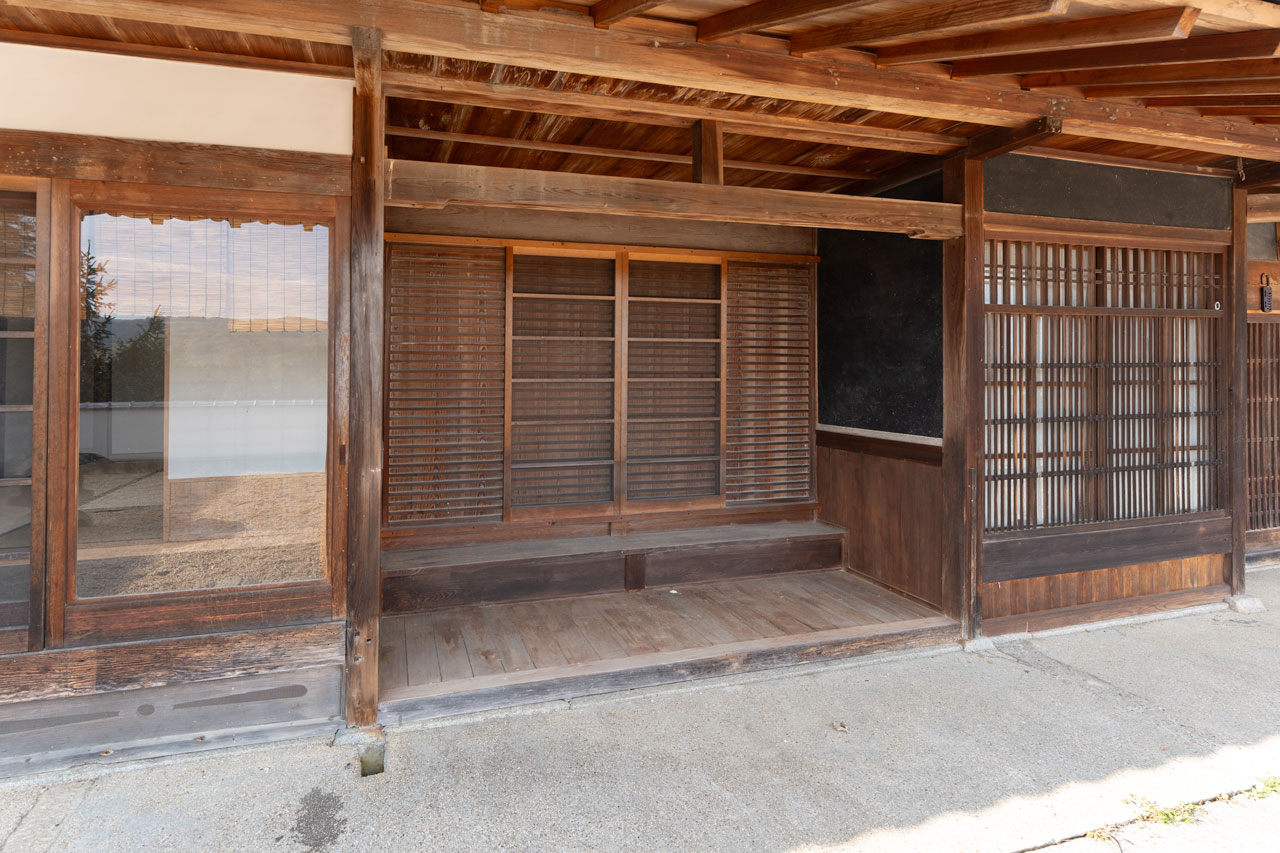 奈良県山辺郡山添村岩屋：正面の客玄関写真