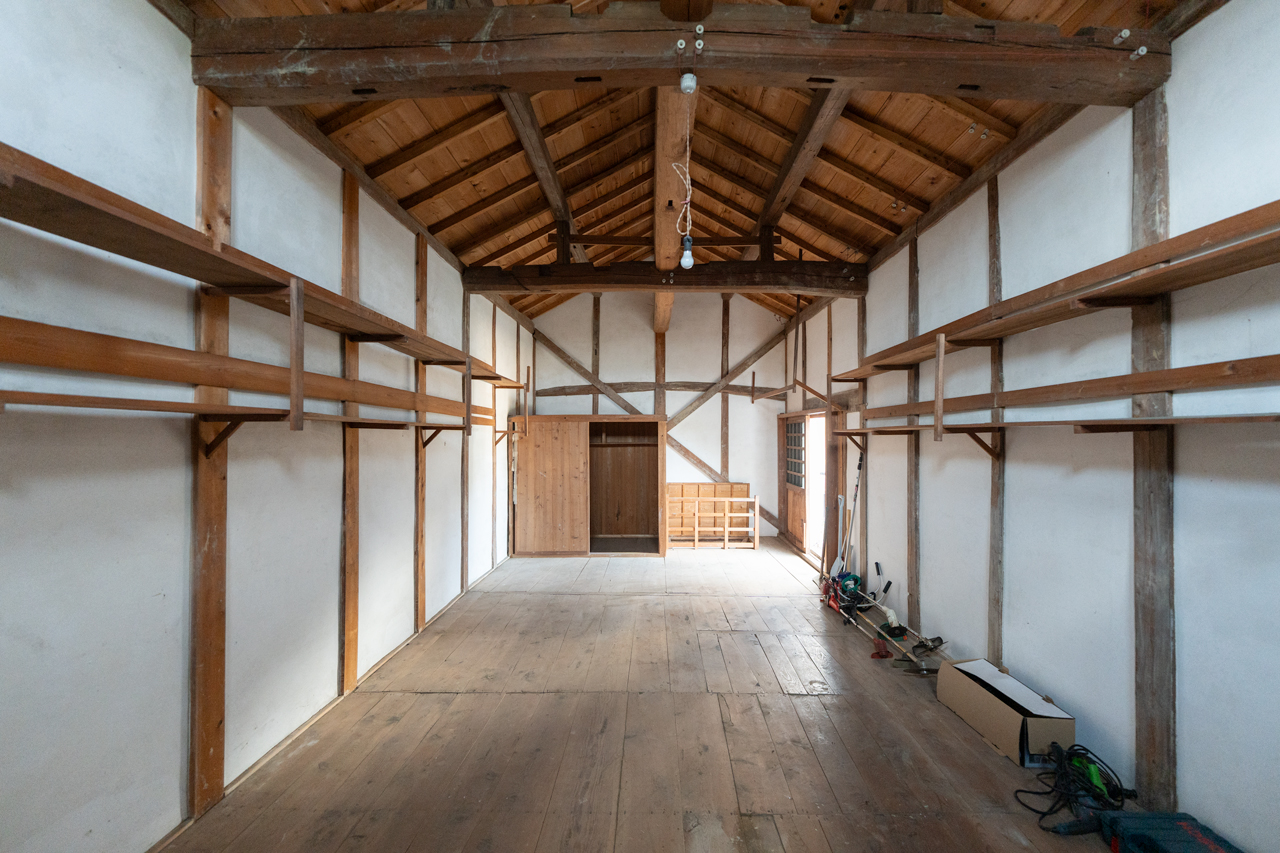 奈良県山辺郡山添村岩屋：蔵の写真