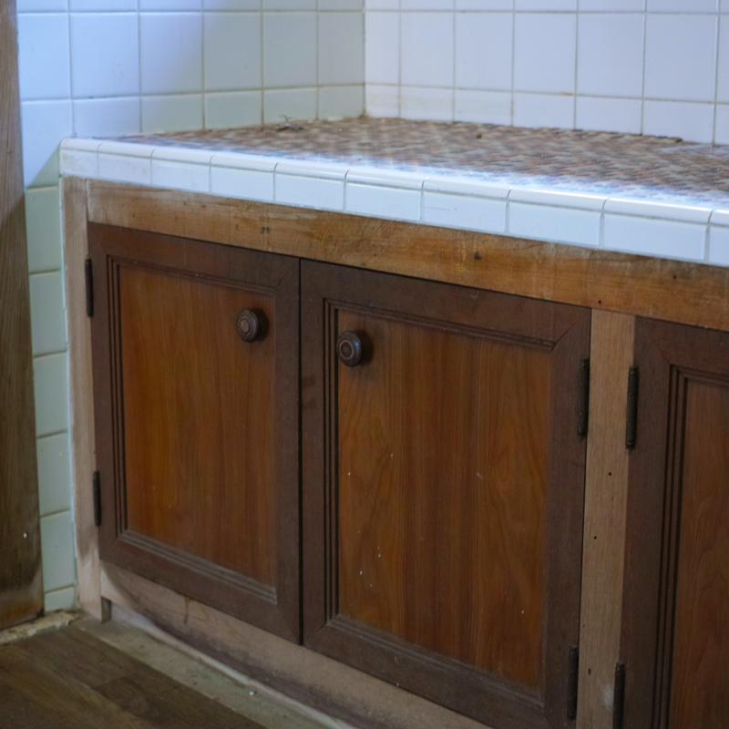 奈良県山辺郡山添村岩屋：木の戸だな