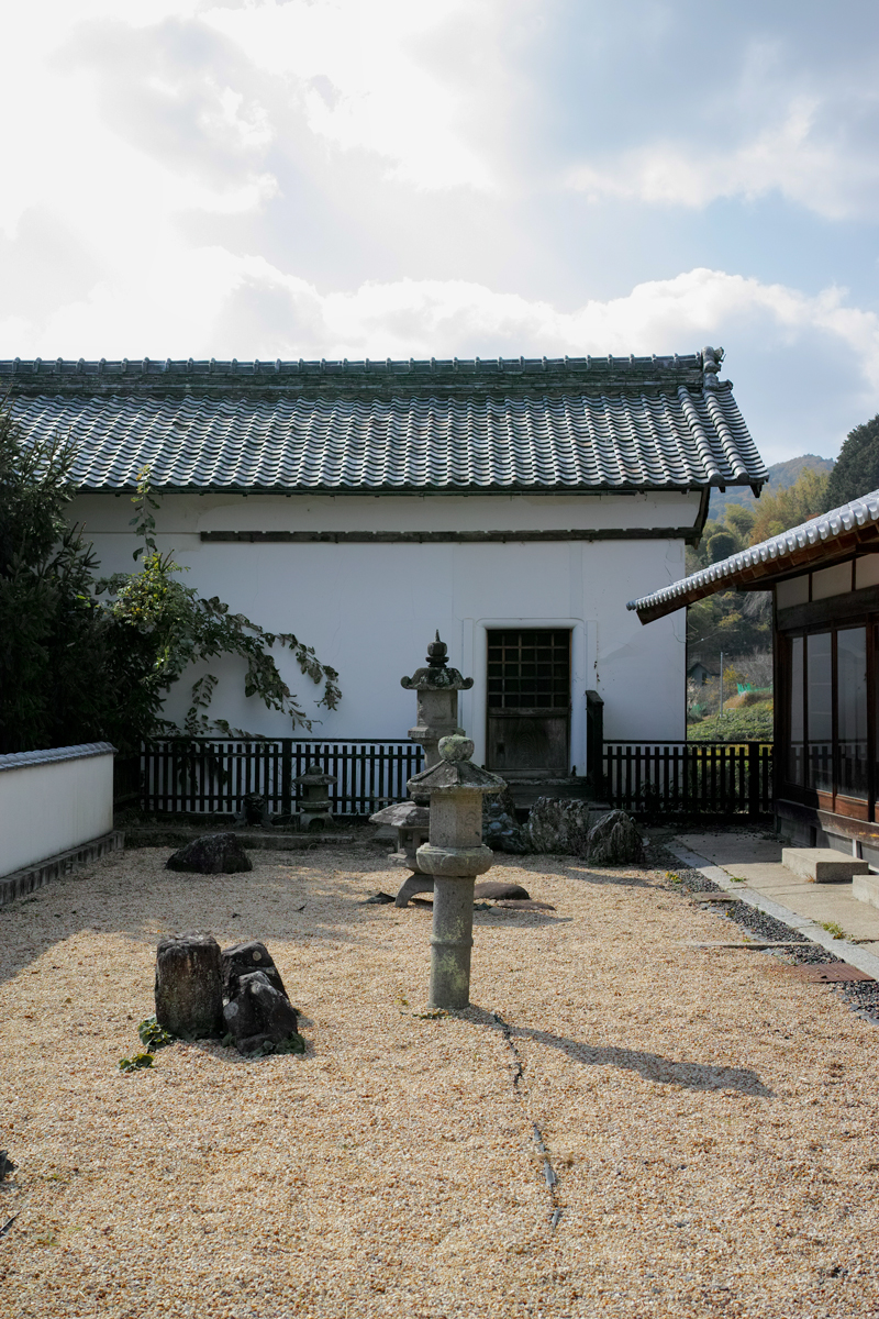 奈良県山辺郡山添村岩屋：蔵外観