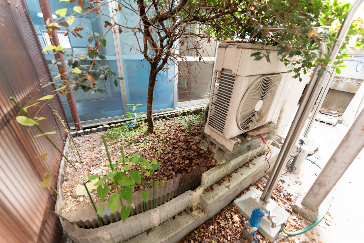 奈良県宇陀市大宇陀中新：垣根写真