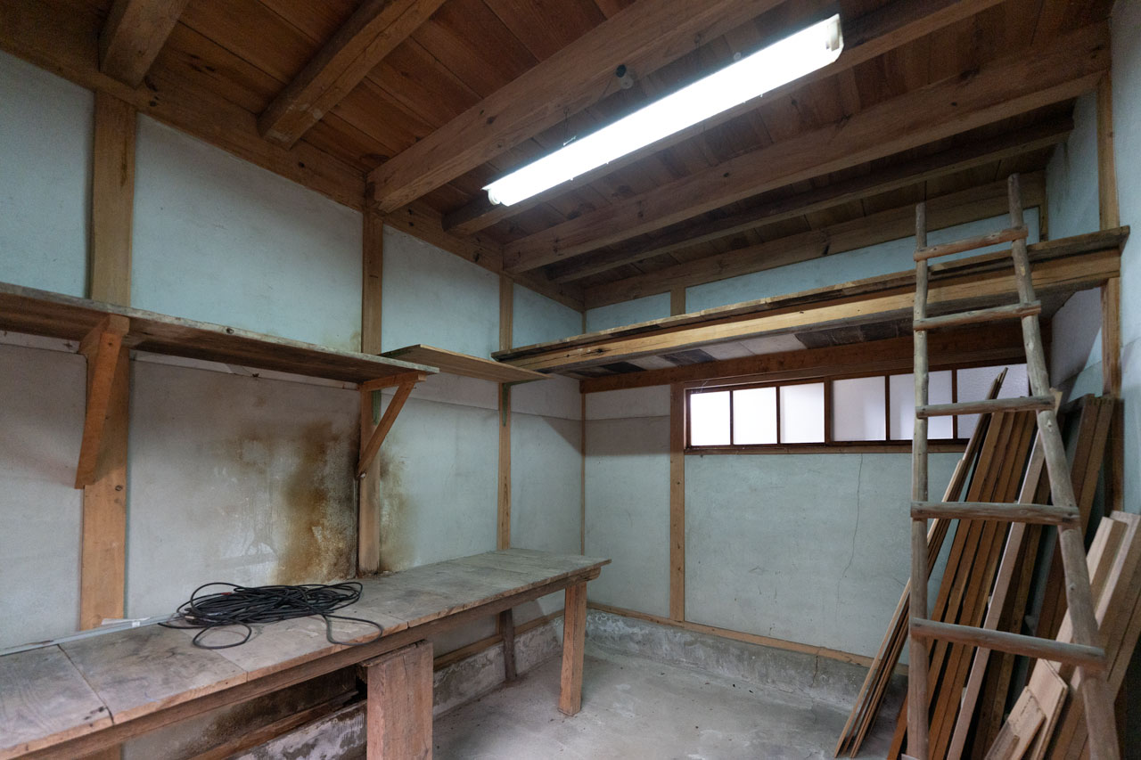 奈良県宇陀市大宇陀中新：納戸写真