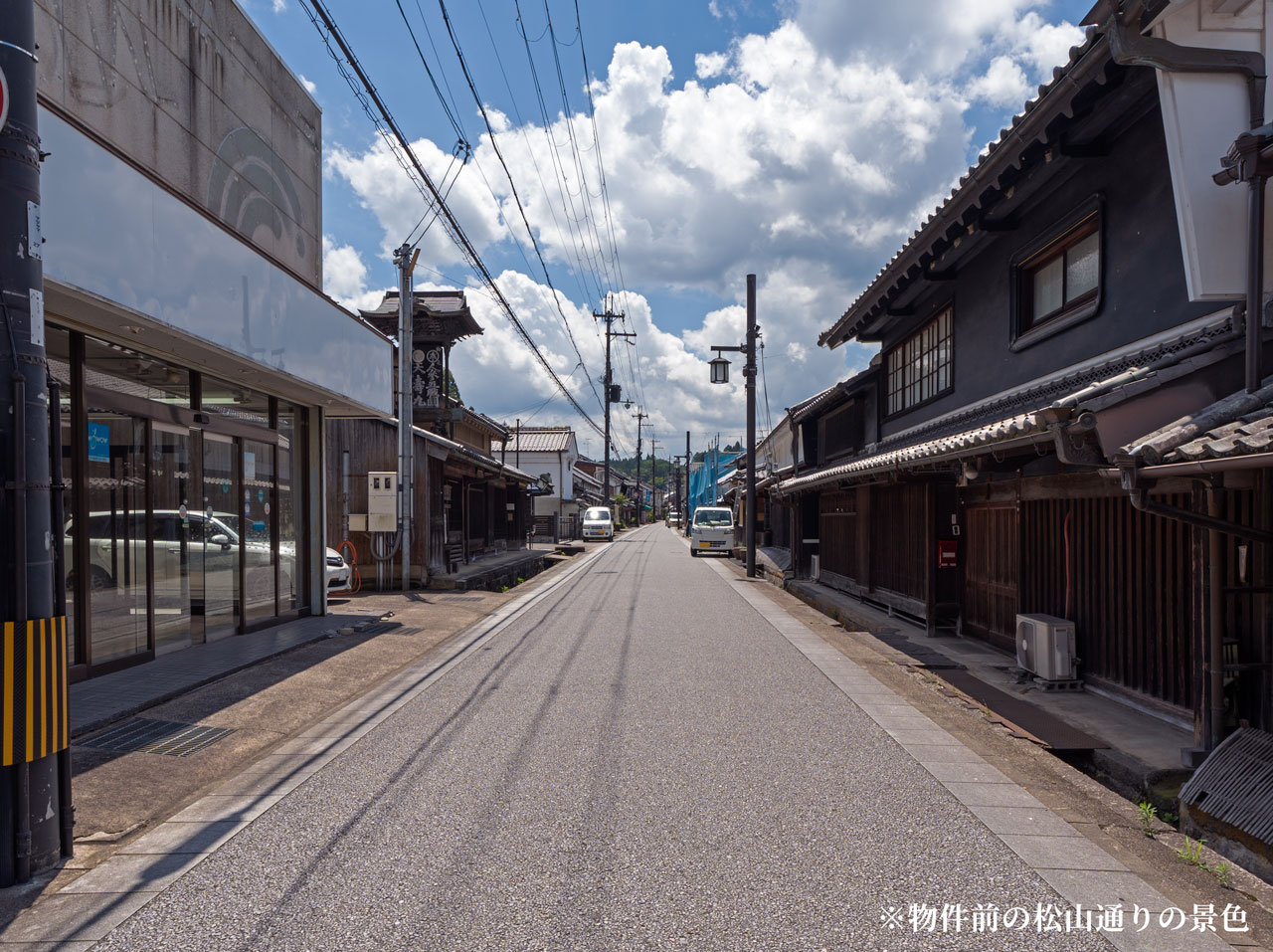 奈良県宇陀市大宇陀中新:松山通りの写真