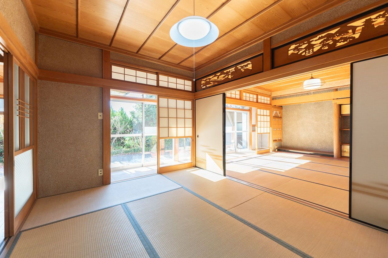 奈良県宇陀市榛原山辺三：土間写真