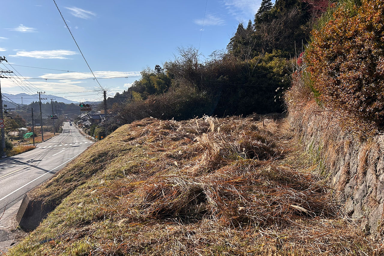 奈良県宇陀市榛原山辺三:畑