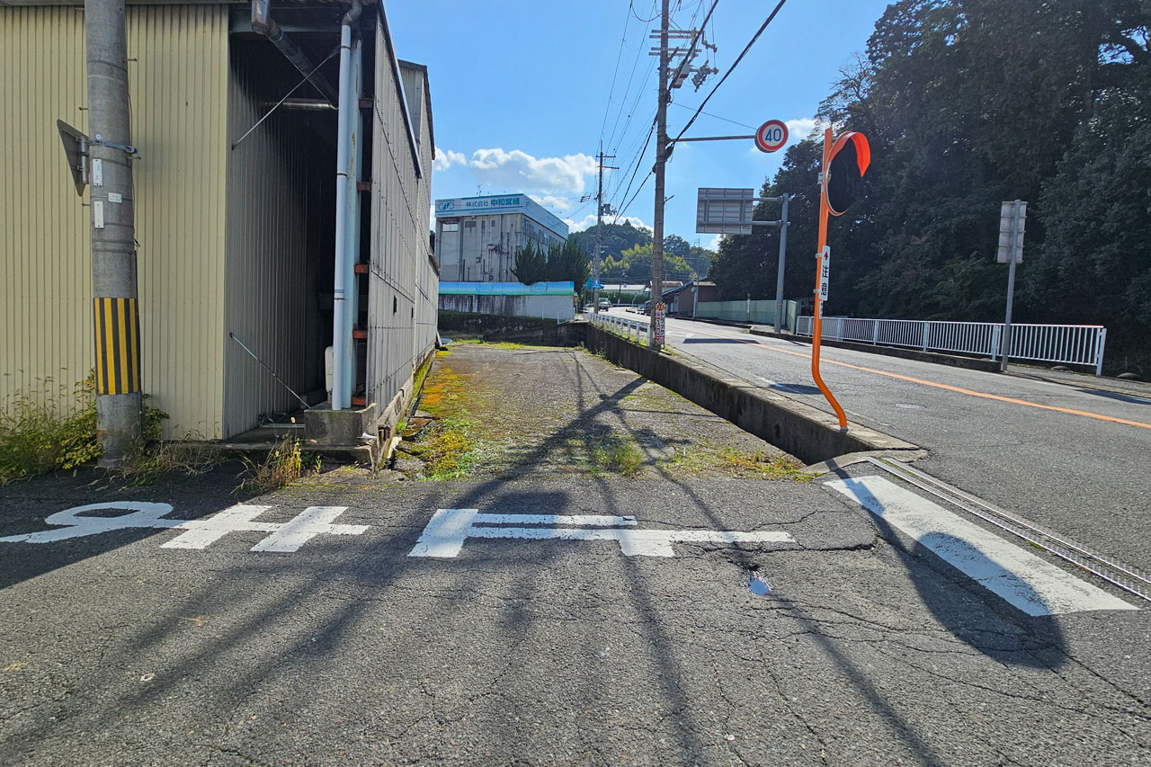 桜井市大字浅古：間口は4.0ｍ