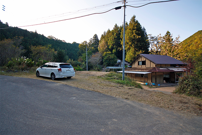 吉野郡下市町黒木：敷地。