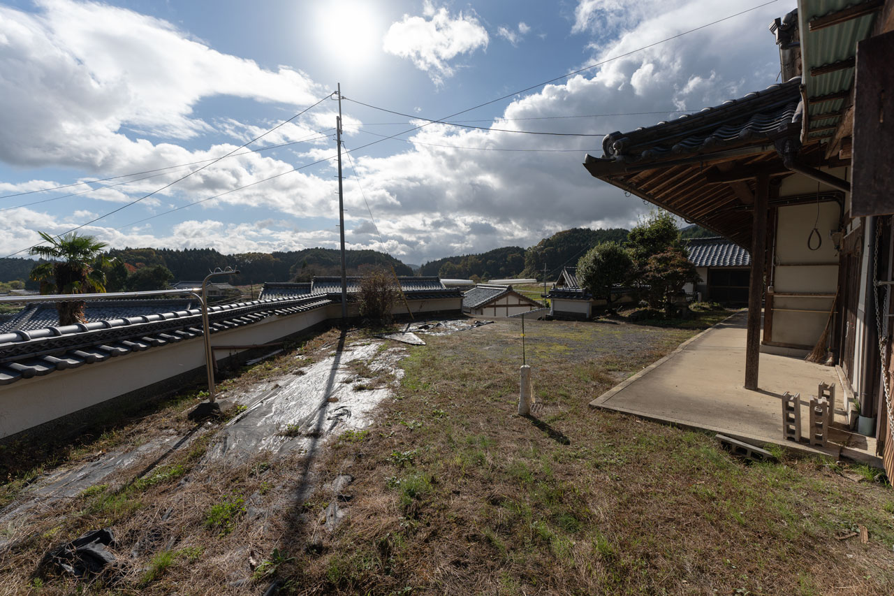 宇陀市大宇陀口今井：お庭写真