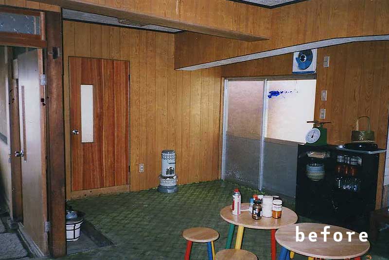 奈良市月ヶ瀬桃香野：ビフォーダイニング写真