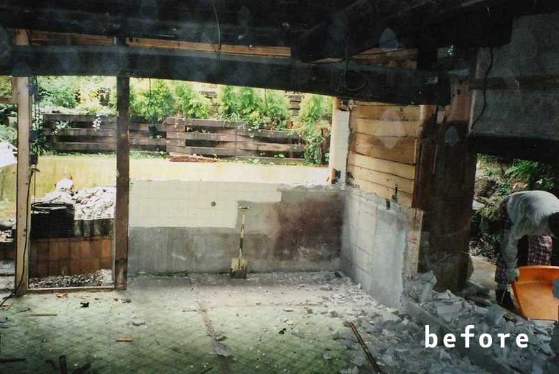 奈良市月ヶ瀬桃香野：ビフォー写真