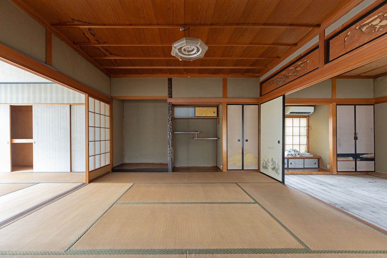 宇陀市大宇陀大東：和室床の間綺麗です