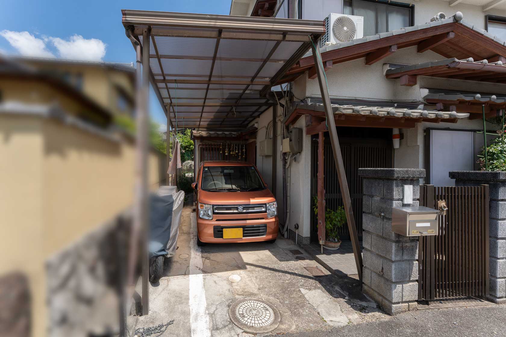 桜井市大字高田：駐車場写真