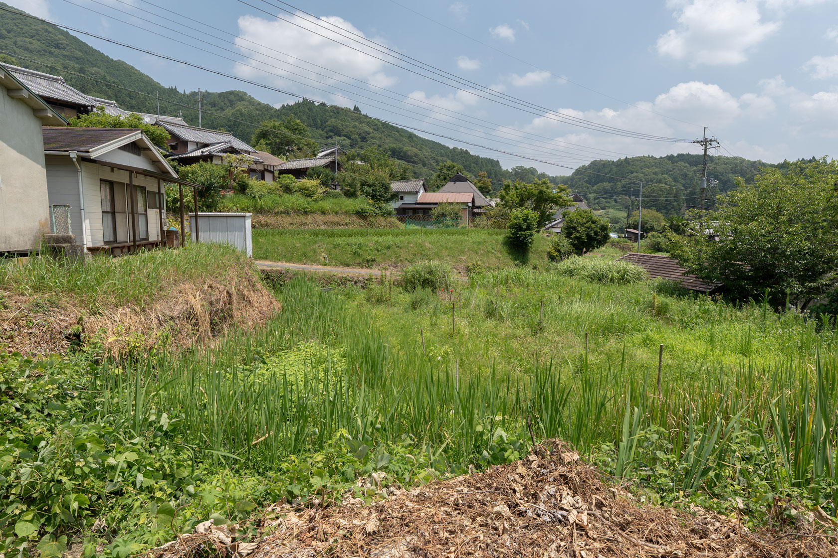 奈良県宇陀市室生向渕：高台からの開放的な眺望
