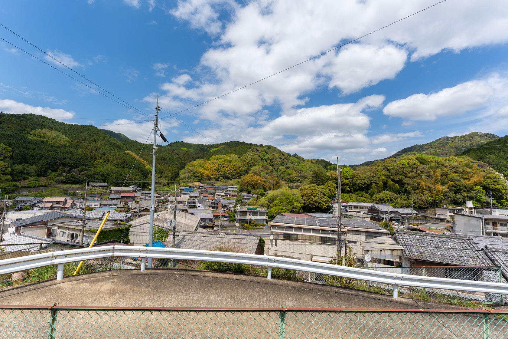 奈良県桜井市大字初瀬：1階からの景色の写真