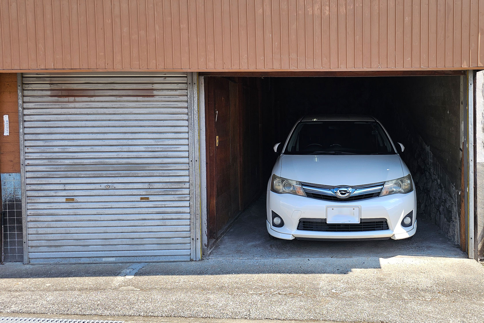 奈良県十津川村大字上野地：車庫として使えます。