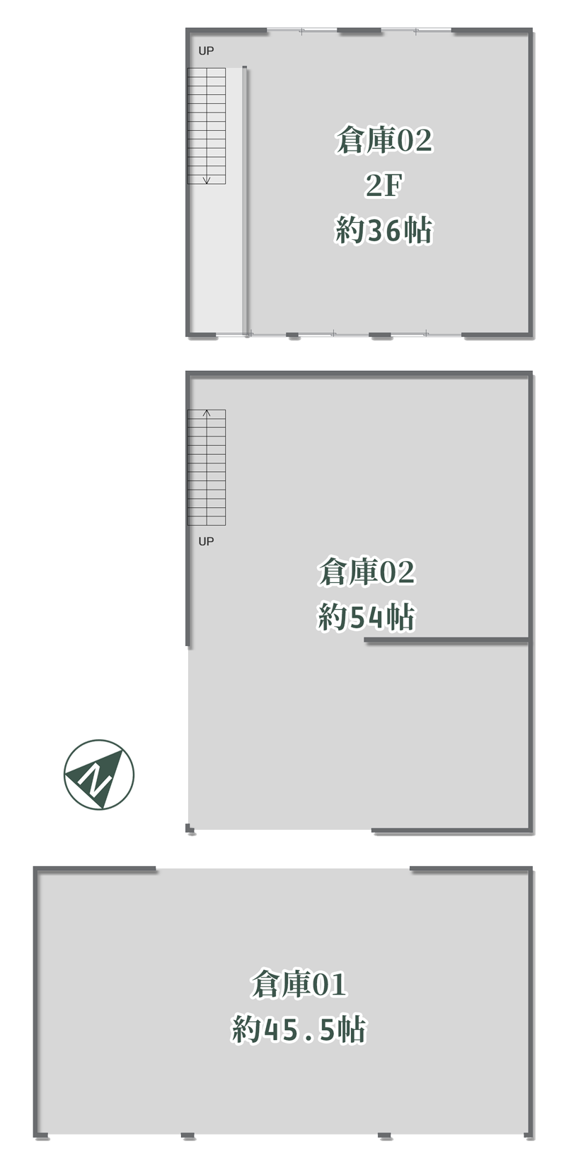 宇陀市大宇陀西山：間取図倉庫