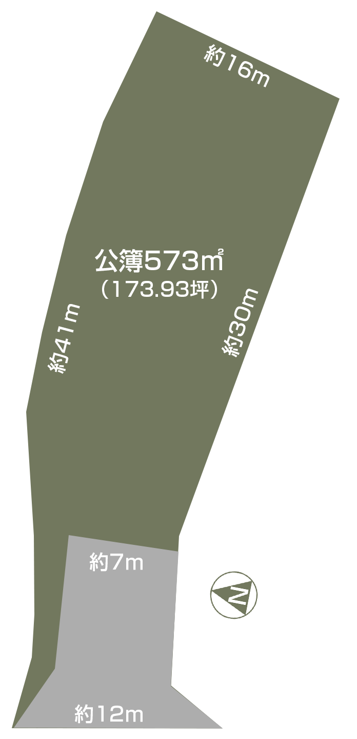 桜井市大字大泉：区画図